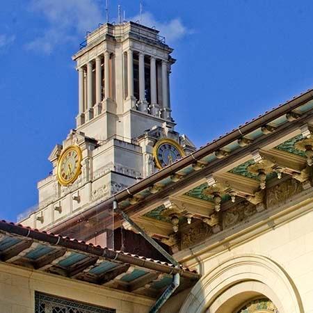 Corner of UT Tower