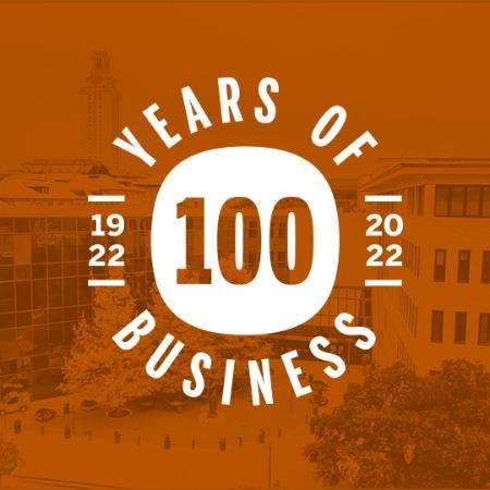 100 Years of Business logo
