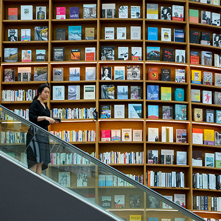 Starfield Library in Seoul, Korea